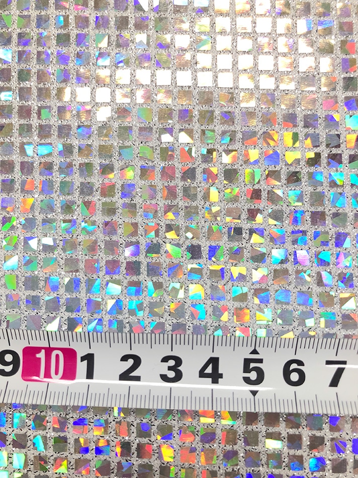 ❤️オーダー製作お受付用　確認用生地一部 329❤️ 160431<br>ヒデジー ニット スパン スクエア 四角形 スパンコール<br